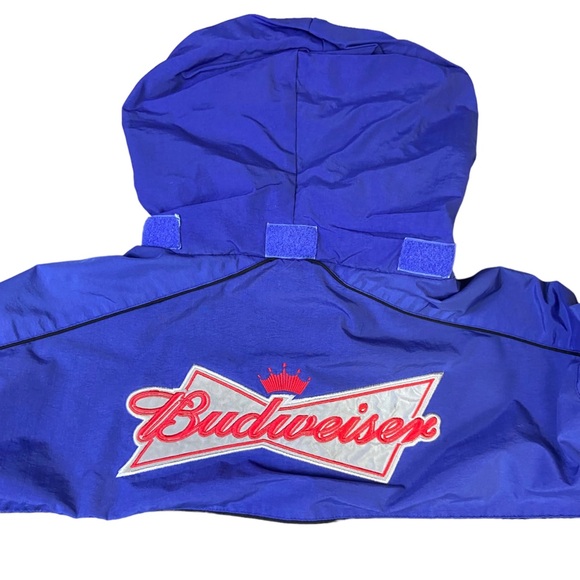 Vintage Budweiser Full Zip Jacket‎ Size Medium Men’s Black - Picture 4 of 16
